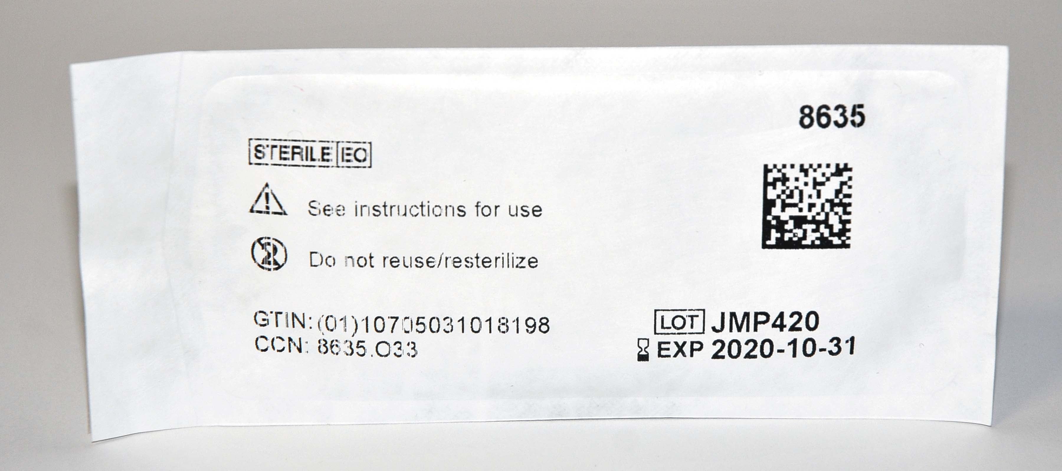 Ethicon PROLENE 5-0 #8635 Blue Monofilament 18" Conventional Cutting Suture x17