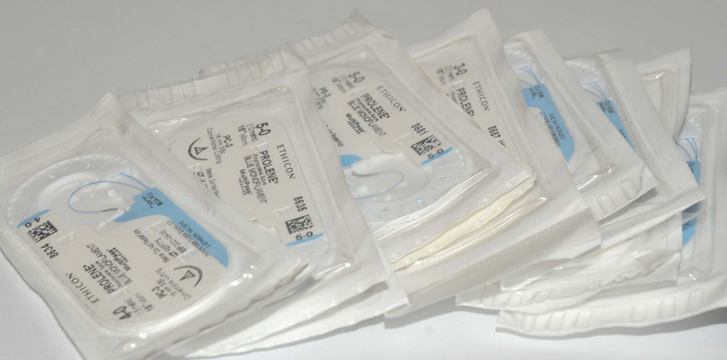 Ethicon PROLENE 8634 8635 8681 8687 8699 Blue Monofilament 3-0 4-0 5-0 LOT