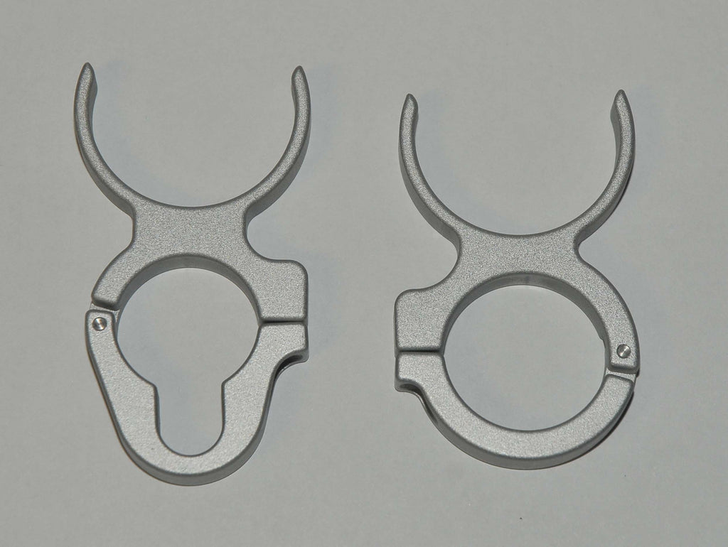 Exelo2 CO2 Fractional Laser Mast ARM CLAMPS (Set of 2) Exelo2 Silver Metal Exelo
