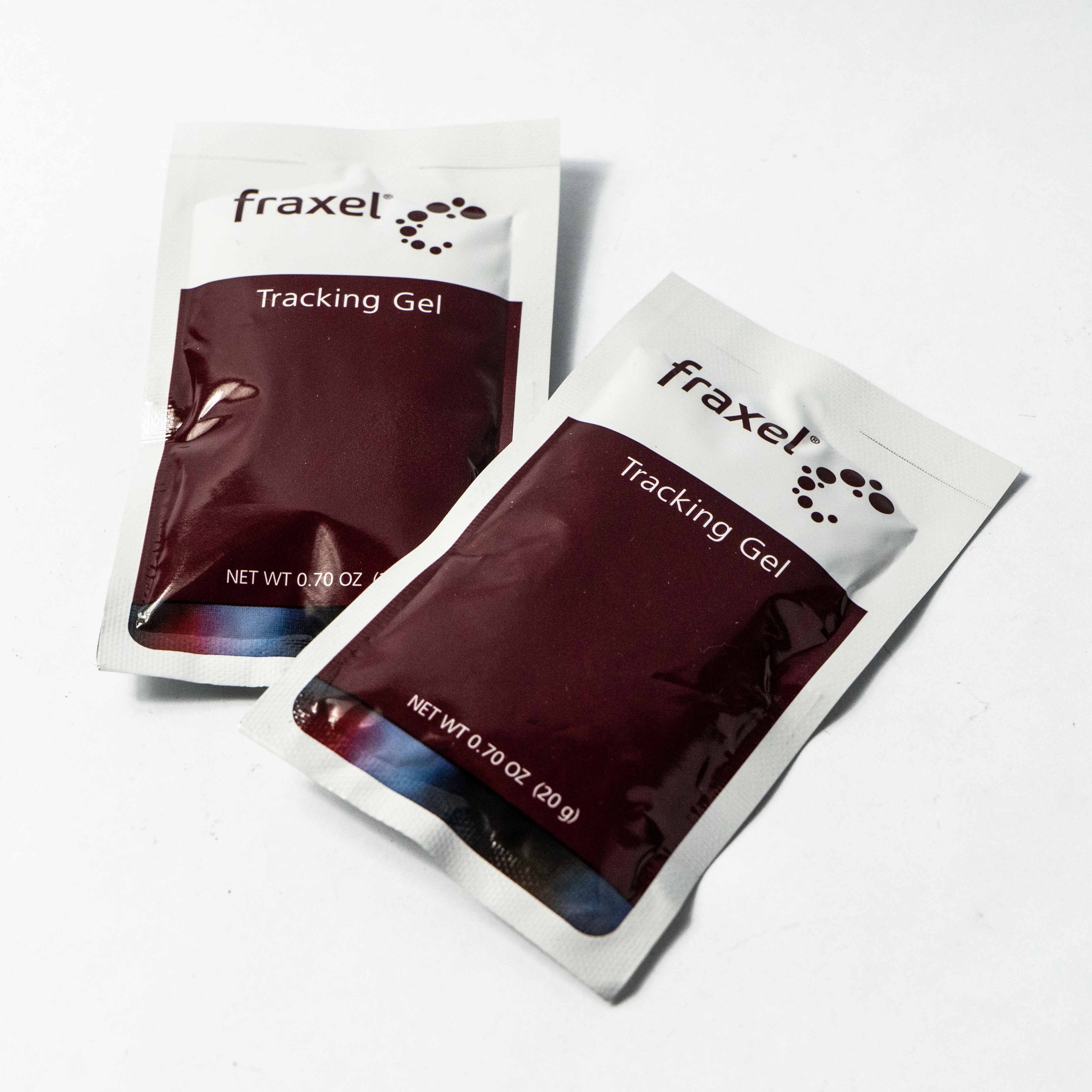 FRAXEL Treatment Tracking Gel (0.7 FL OZ) Packets Serial # 09 - 03885 (LOT OF 2)