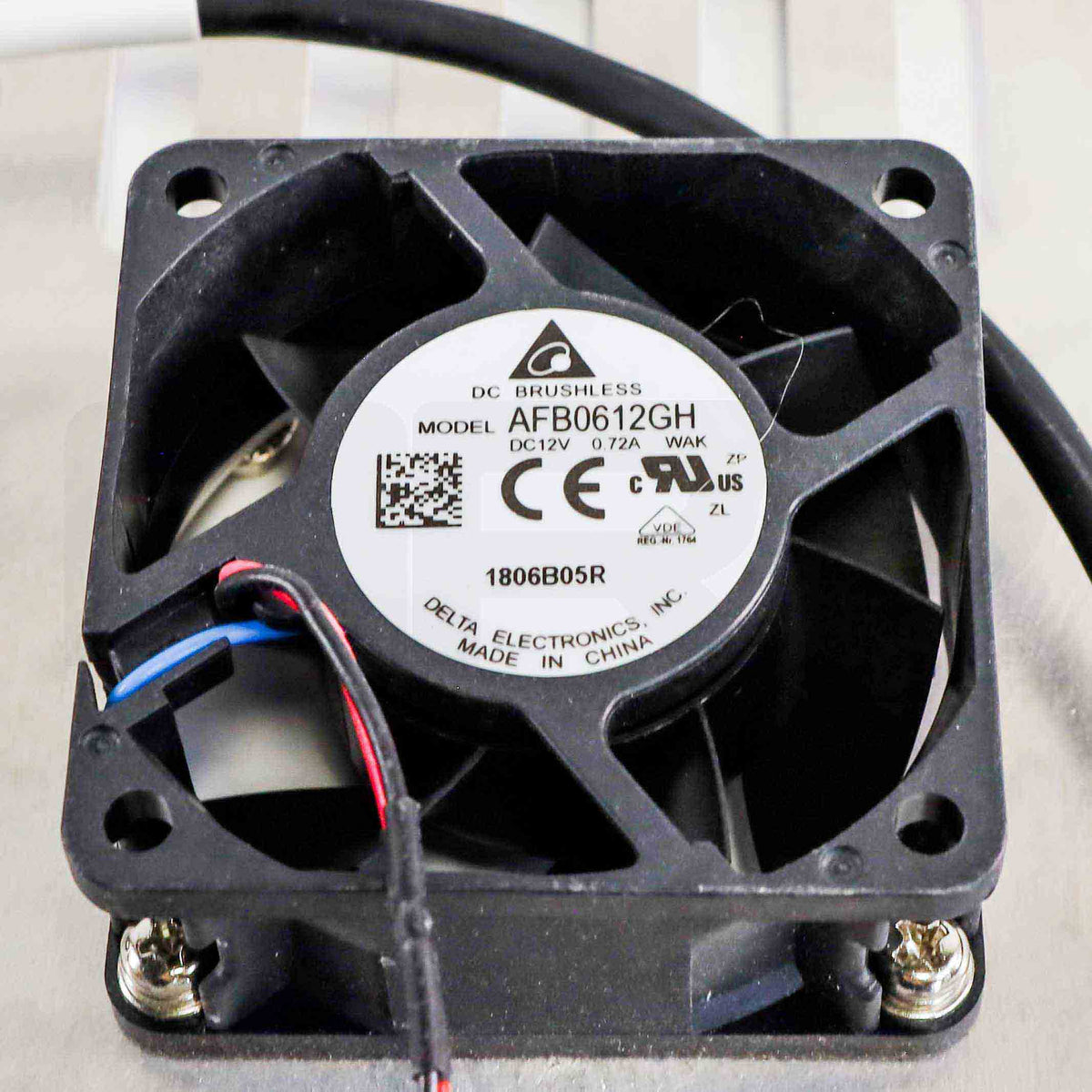 Lutronic DermaV System Fan Label