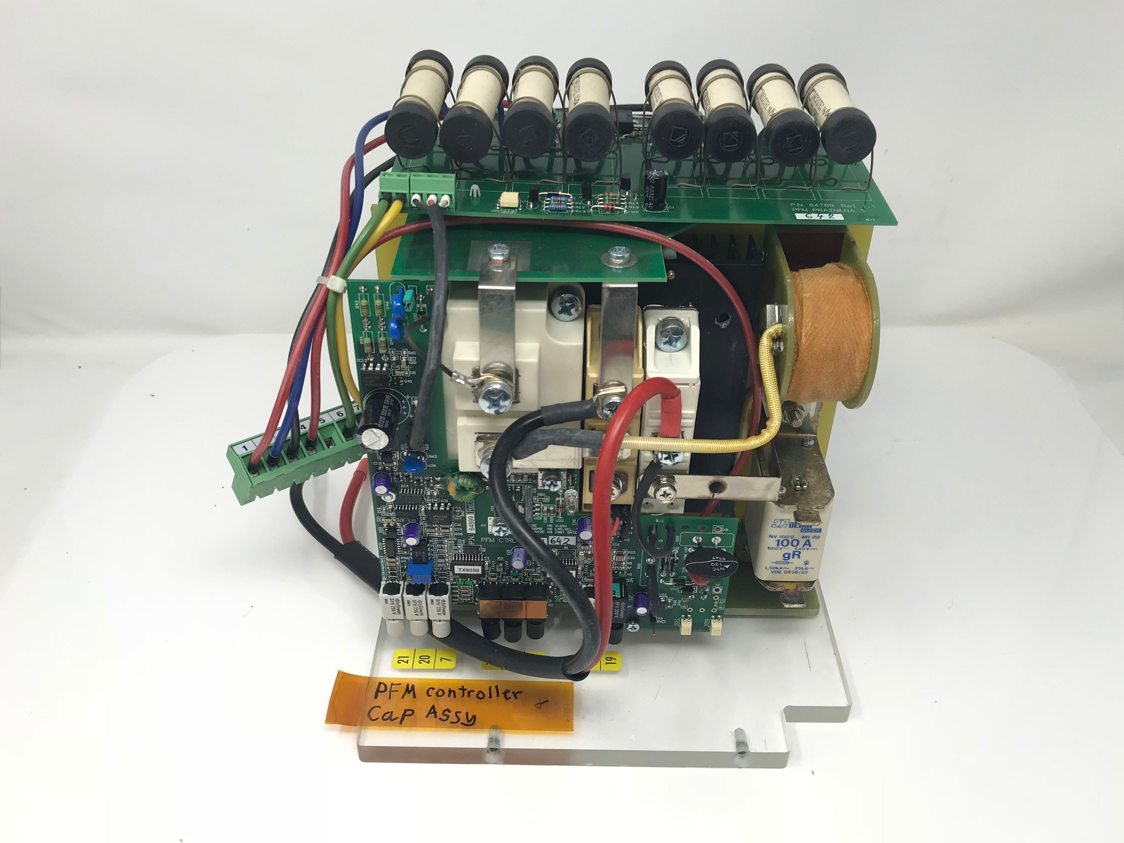 Fotona Dualis XP Laser PFM CTRL Controller Capacitor Assembly PFM3 64952