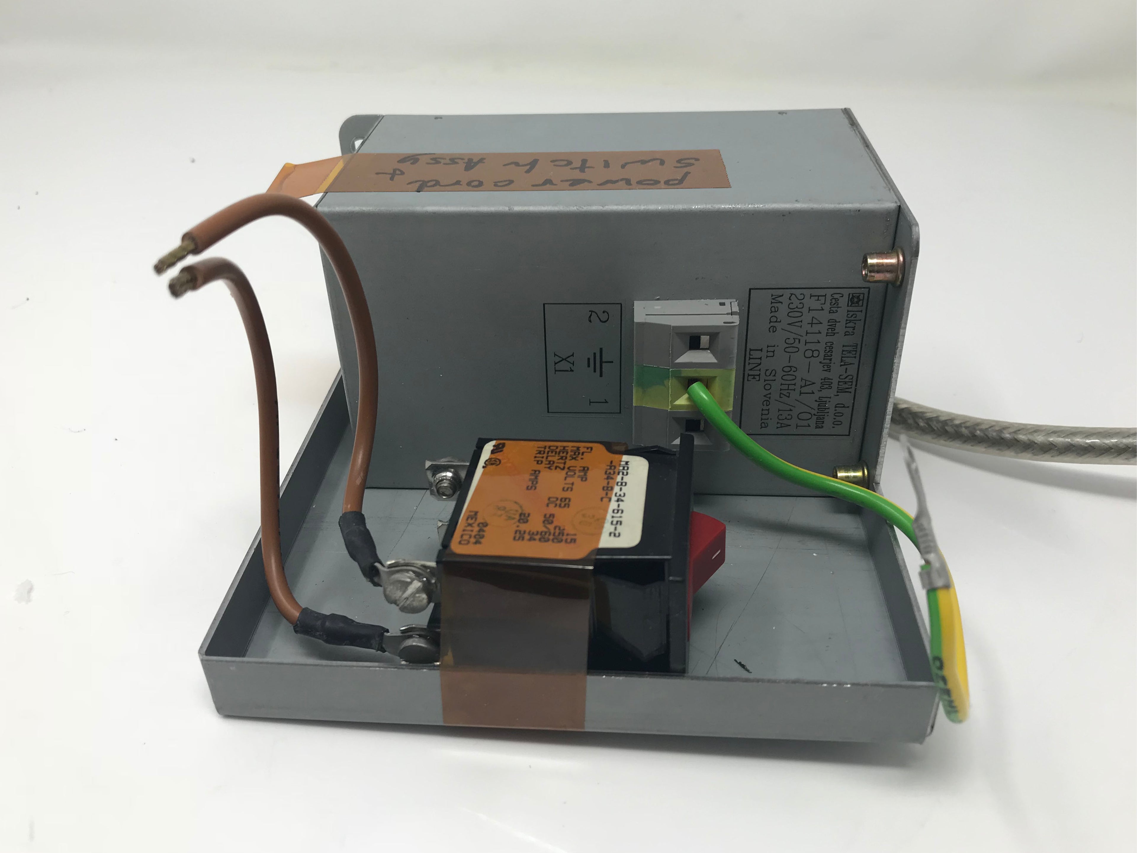 Fotona Dualis XP Laser Power Entry Module PEM Power Switch Assembly F14118-A1