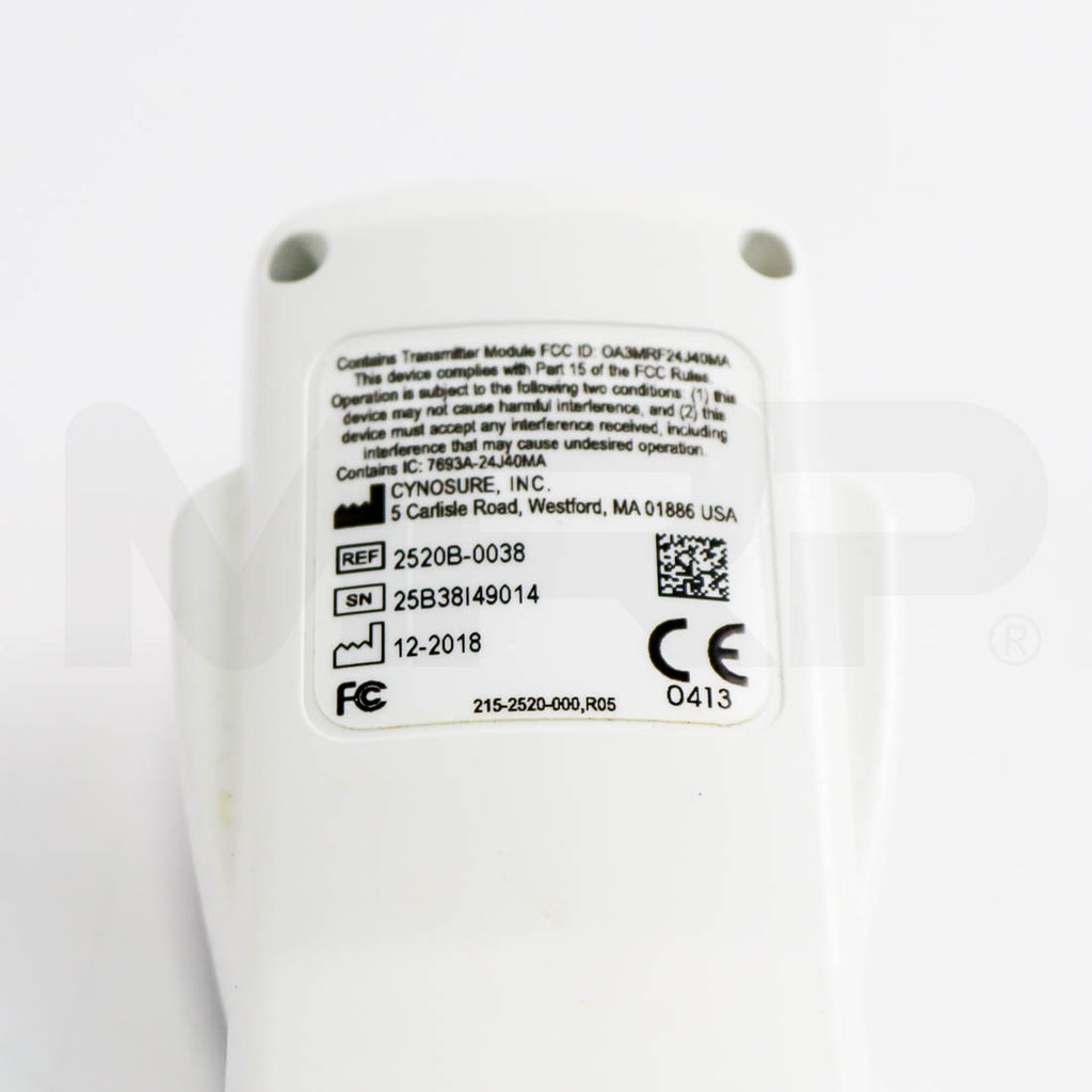2018 Cynosure Palomar Skintel Melanin Density Laser Scanner Label