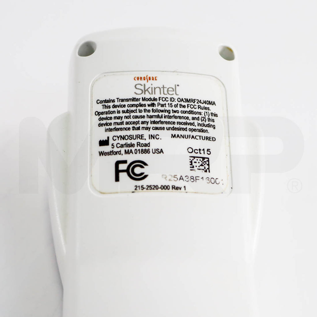 2015 Cynosure Palomar Skintel Melanin Density Laser Scanner Label