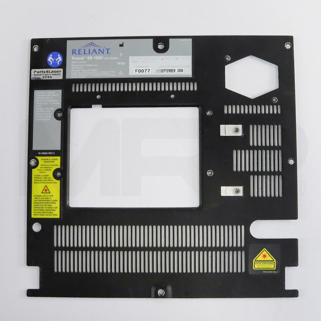 Solta Reliant Fraxel SR 1500 Back Housing Panel - Parts As-Is