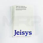 Stack of 11 Jeisys Density "New to the U.S., But Far From New" brochures, front cover