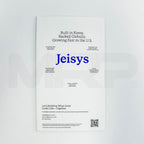 Jeisys Density brochure back cover: "Built in Korea. Backed Globally. Growing Fast in the U.S."