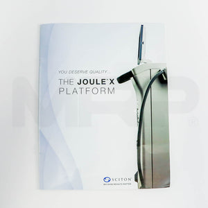 Sciton "You Deserve Quality... The Joule X Platform" Marketing Booklet