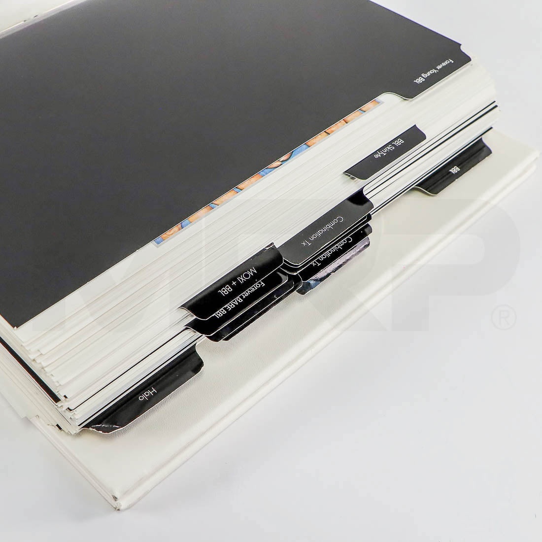 Sciton binder tabbed sections: BBL, SkinTyte, Forever Young, Forever BARE, MOXI, Halo