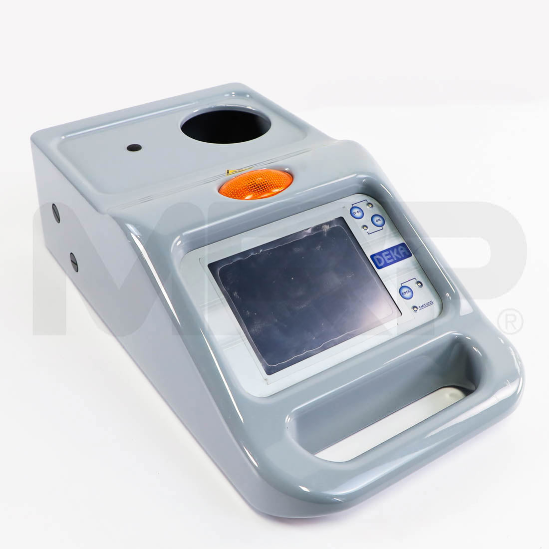DEKA SmartXide DOT CO2 laser top screen assembly with LCD display and control buttons