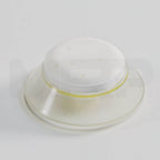 Préime DermaFacial VibroX Pod microdermabrasion capsule, angled top view