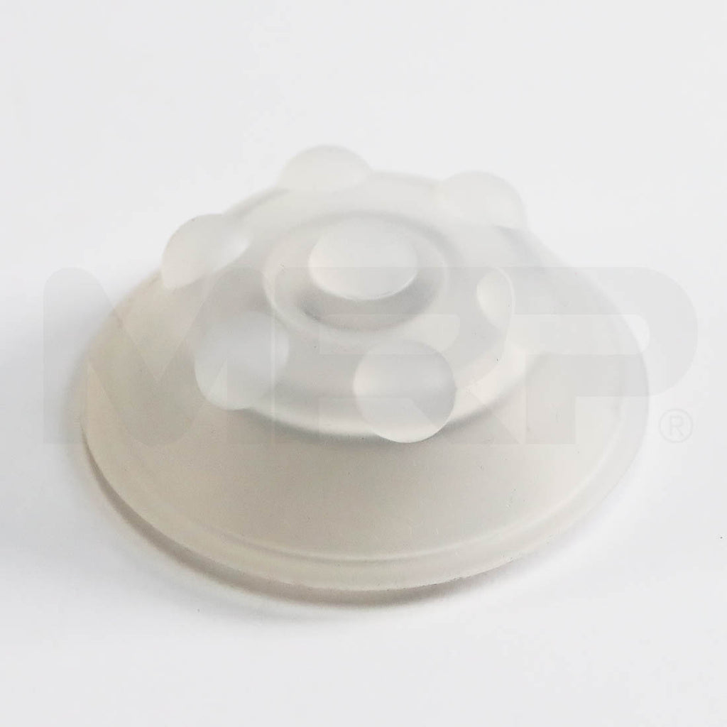 Préime DermaFacial VibroX Massage Tip, angled view of massage nodes