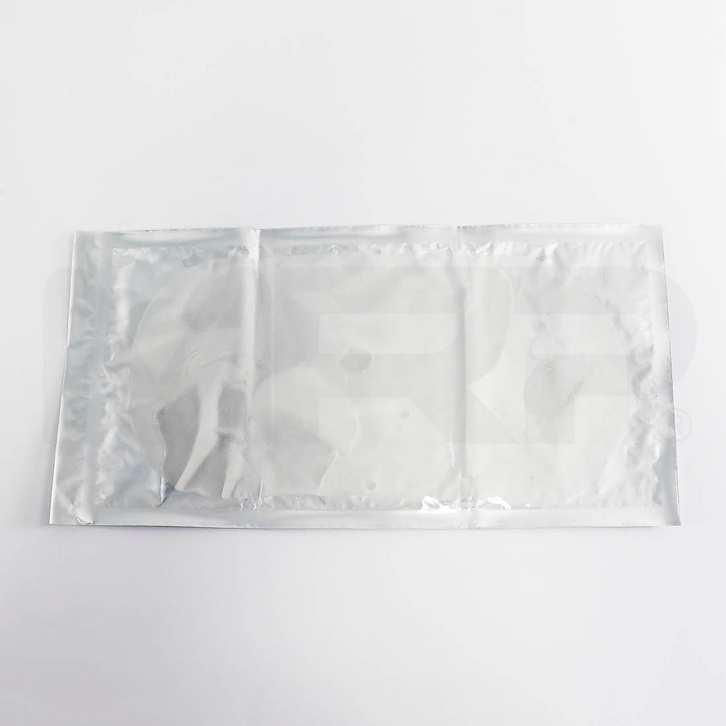 Zeltiq CoolSculpting CoolAdhesive Gel Pad Large sealed pouch, back view