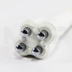Close-up of Venus Viva DiamondPolar four chrome RF electrodes