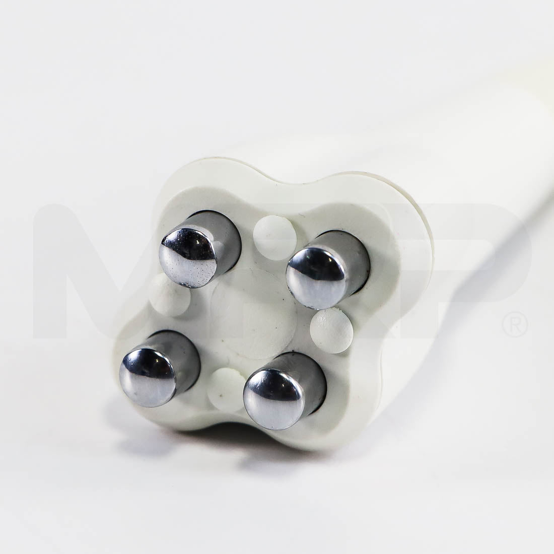 Close-up of Venus Viva DiamondPolar four chrome RF electrodes