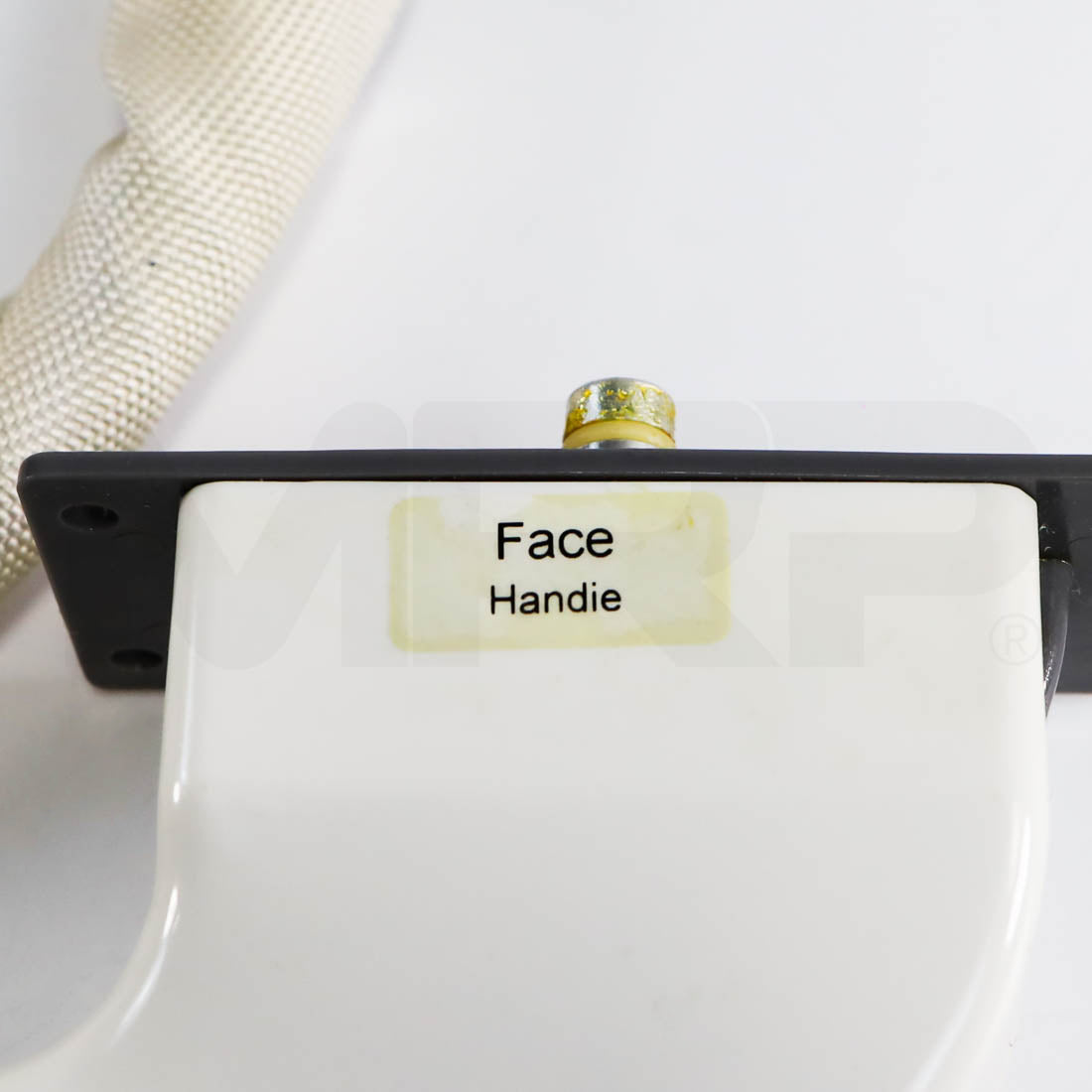 "Face Handie" label on i-Shape TS4000 applicator connector housing