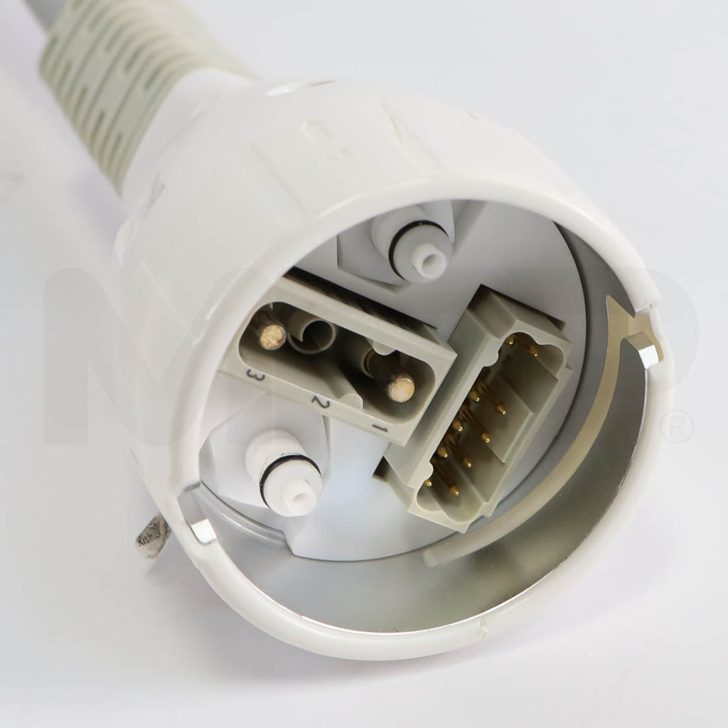 SharpLight HR 635 handpiece system connector pins close-up