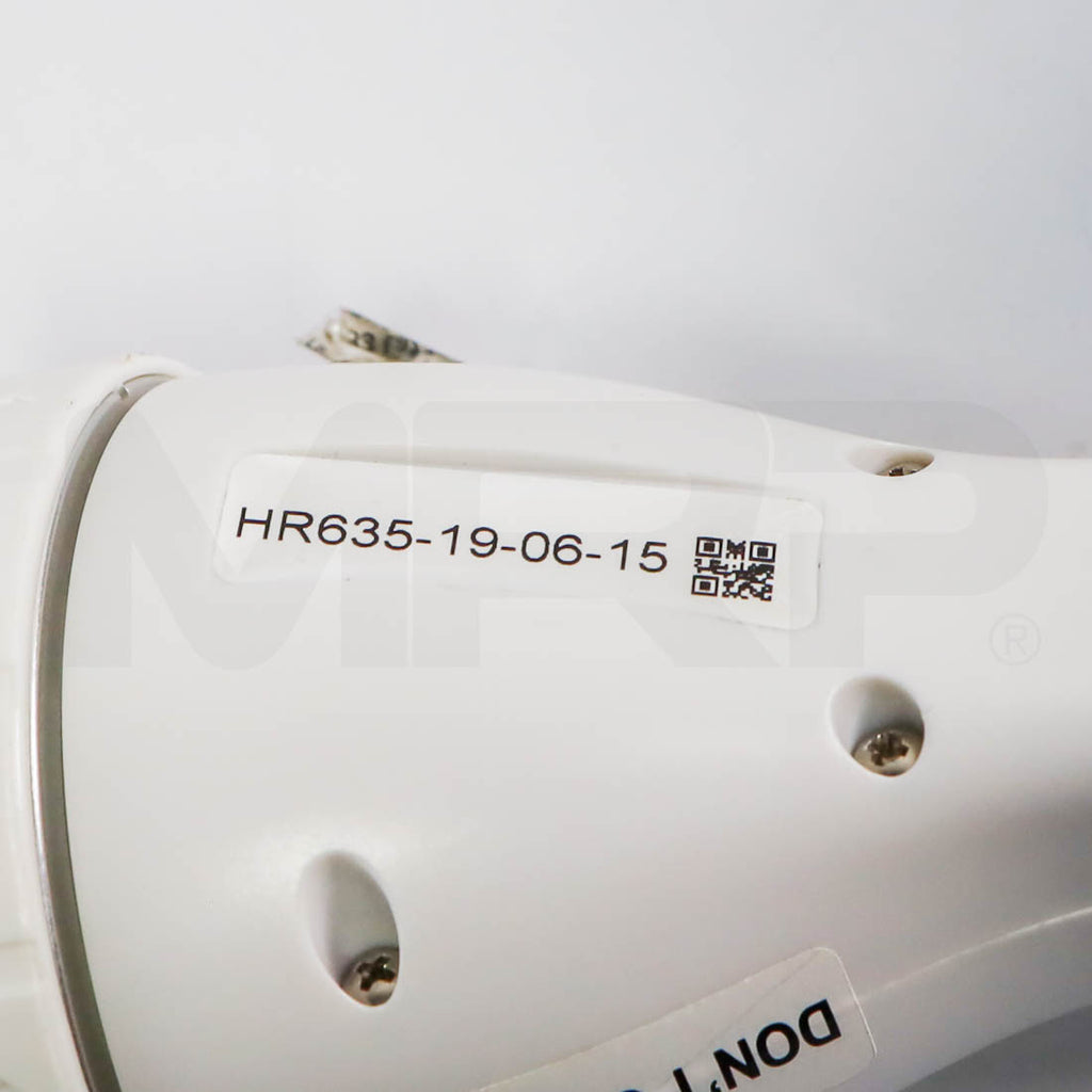 SharpLight HR 635 handpiece serial number label HR635-19-06-15