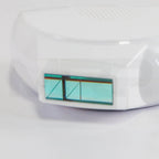 SharpLight HR 635 handpiece sapphire treatment window close-up