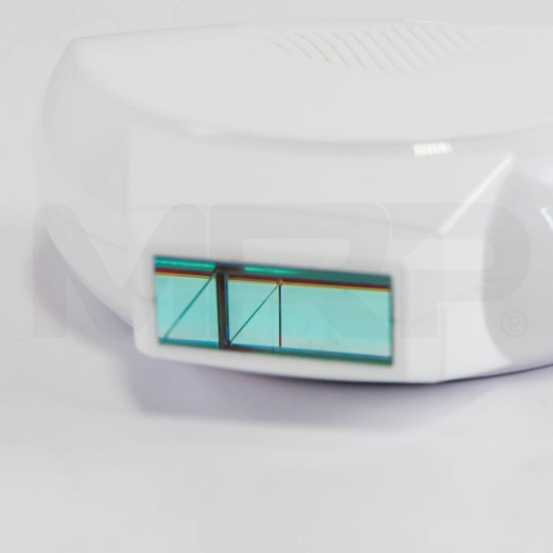 SharpLight HR 635 handpiece sapphire treatment window close-up