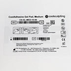 Zeltiq CoolSculpting CoolAdhesive Gel Pad Medium box label, REF CS-GL-MED-10-00, quantity 10