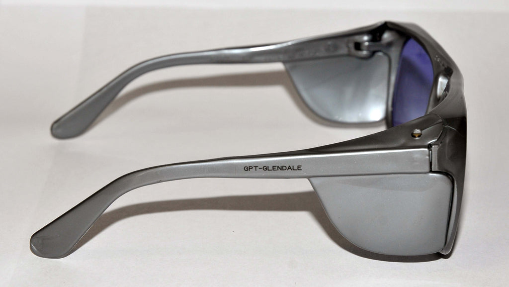 GPT- GLENDALE Safety Glasses Eye Protection Gray O.D. 6 @ 578 nm Purple Glass