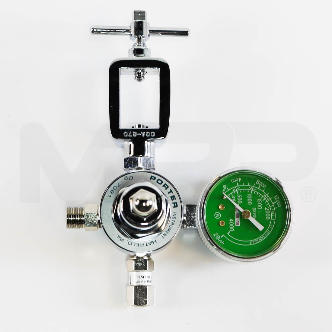 ProNox Nitrous Oxide O2 & N2O Gas Supply Pressure Gauge