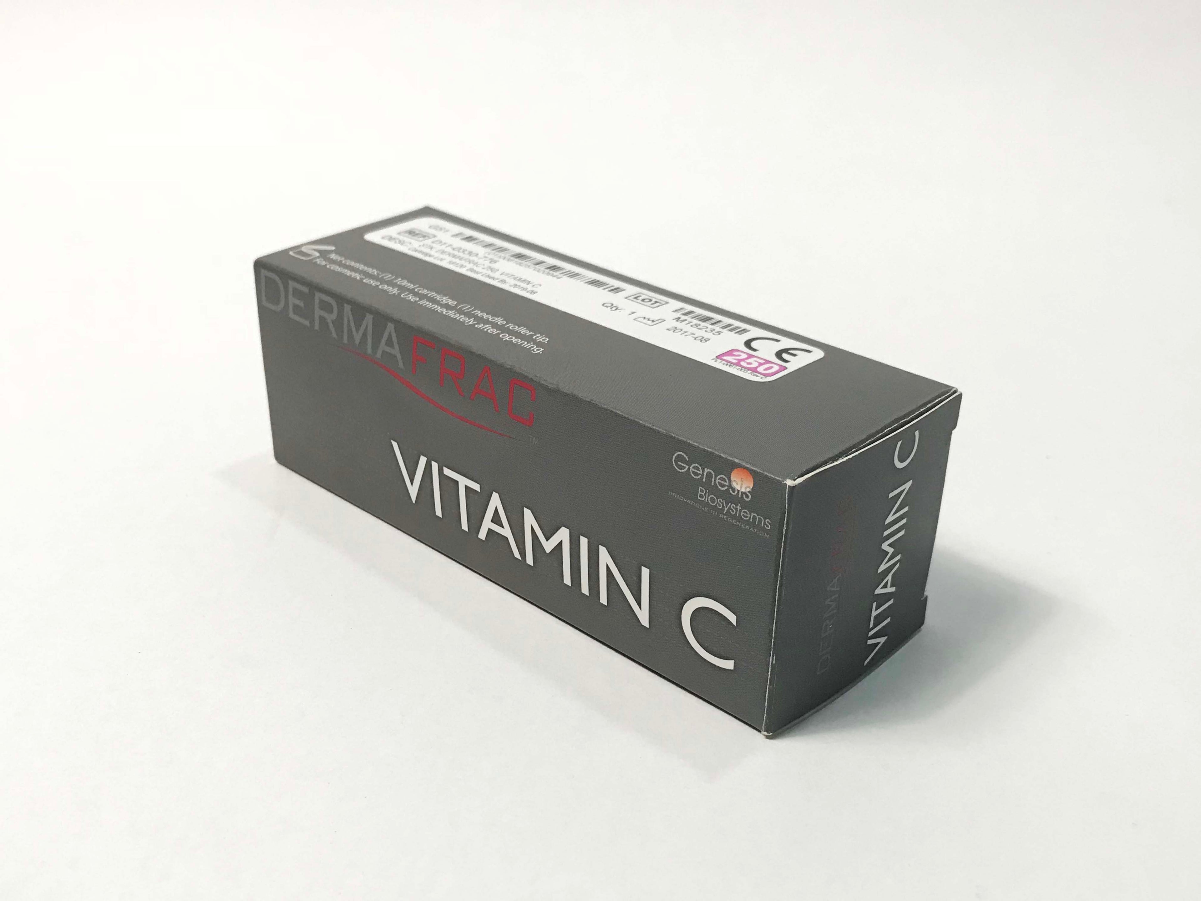 Genesis BioSystems DermaFrac Microneedling Vitamin C Infusion Cartridge 250 Pin