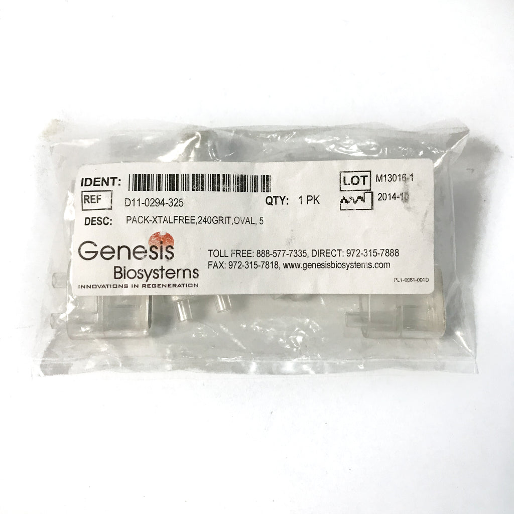 Genesis Biosystems Dermafrac Cartridge Tips PACK-XTALFREE D11-0294-204