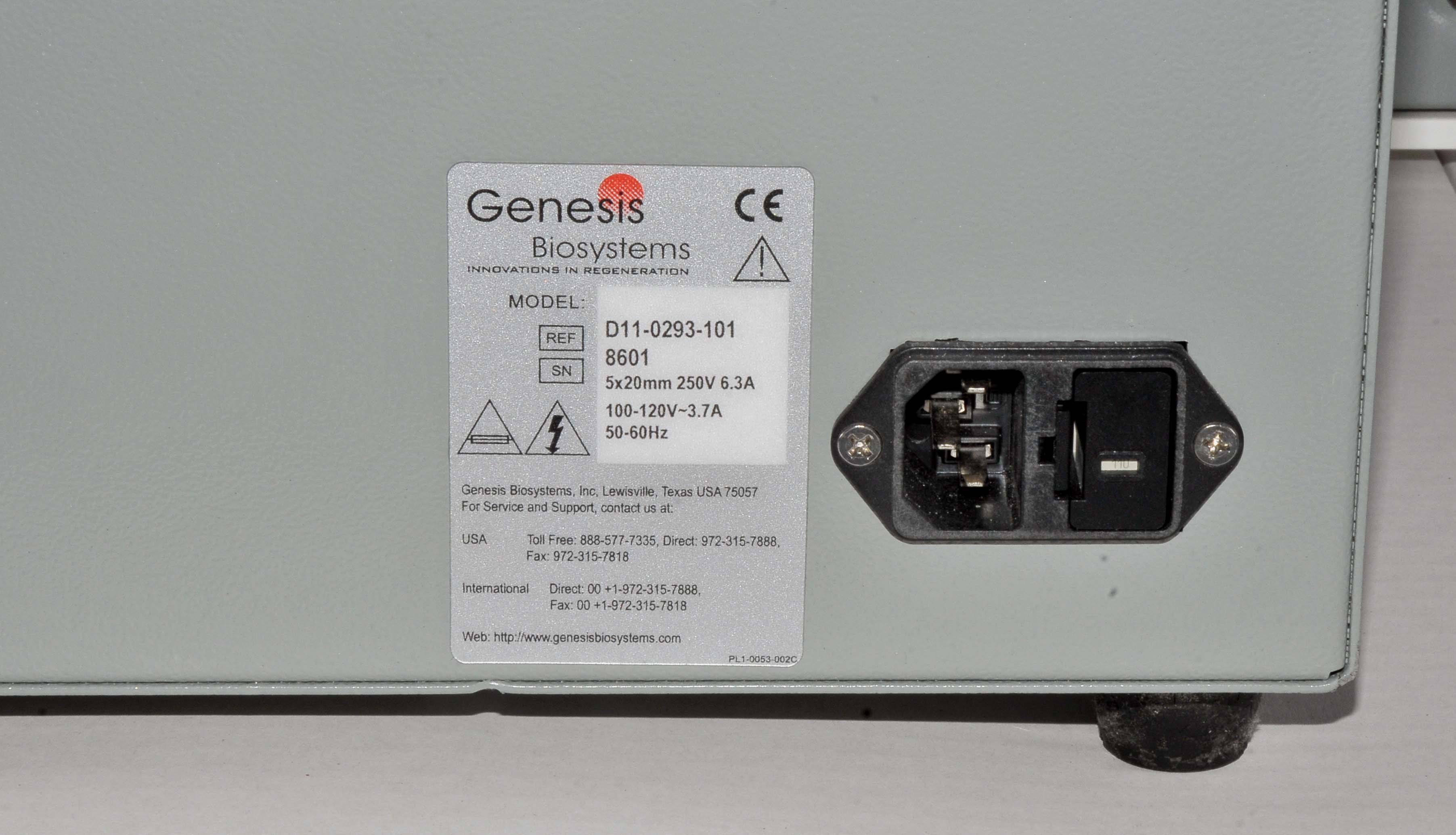 Genesis Biosystems Dermagenesis Dermabrasion MICRODERM M2 Derma PARTS UNIT