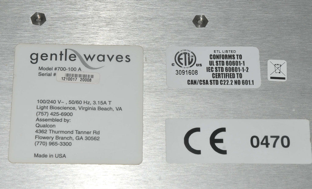Gentlewaves Select LED Photomodulation Skin Rejuvenation Non Thermal Light Unit