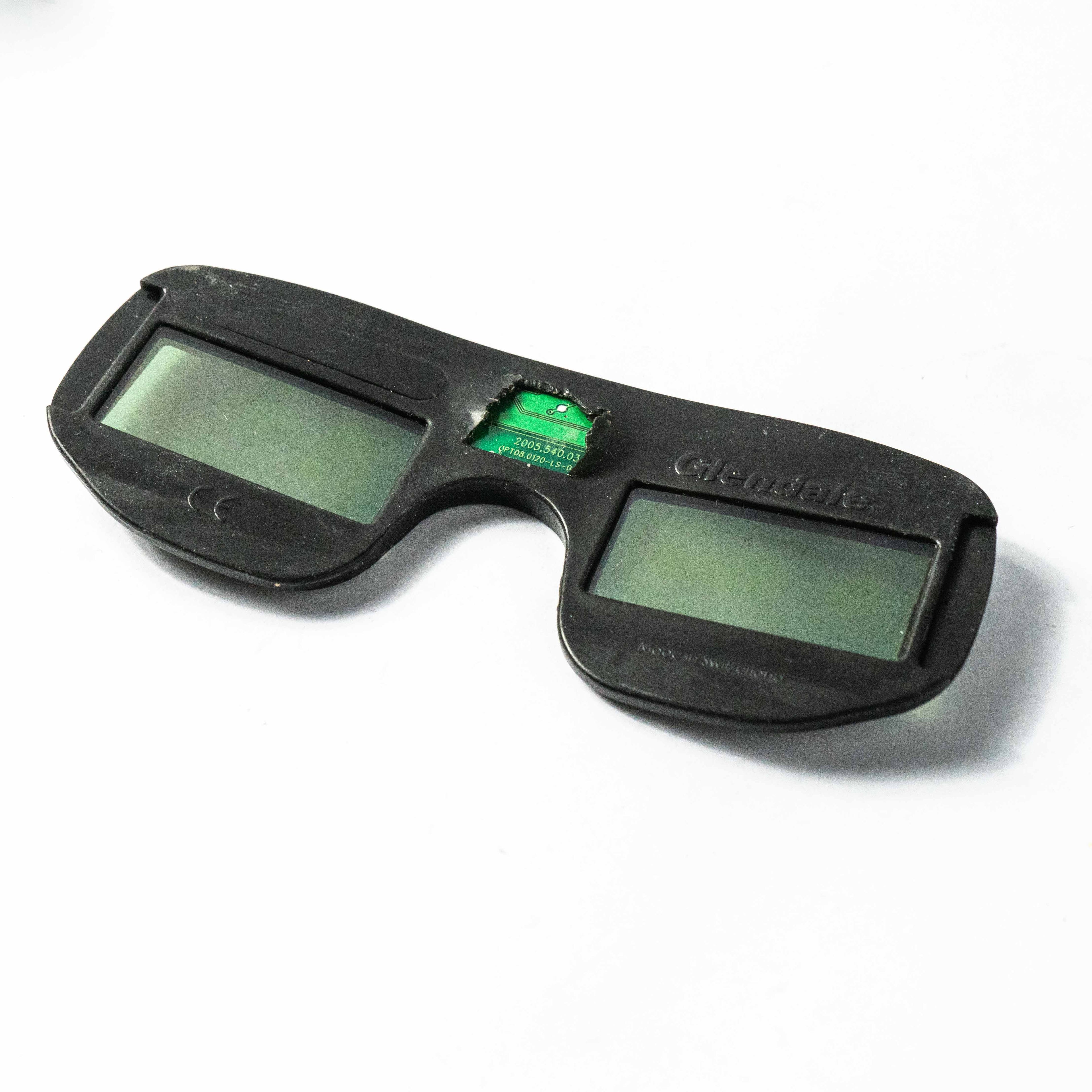 Glendale Light Speed Cutera Flash Sensor Goggles DISASSEMBLED - PARTS ONLY
