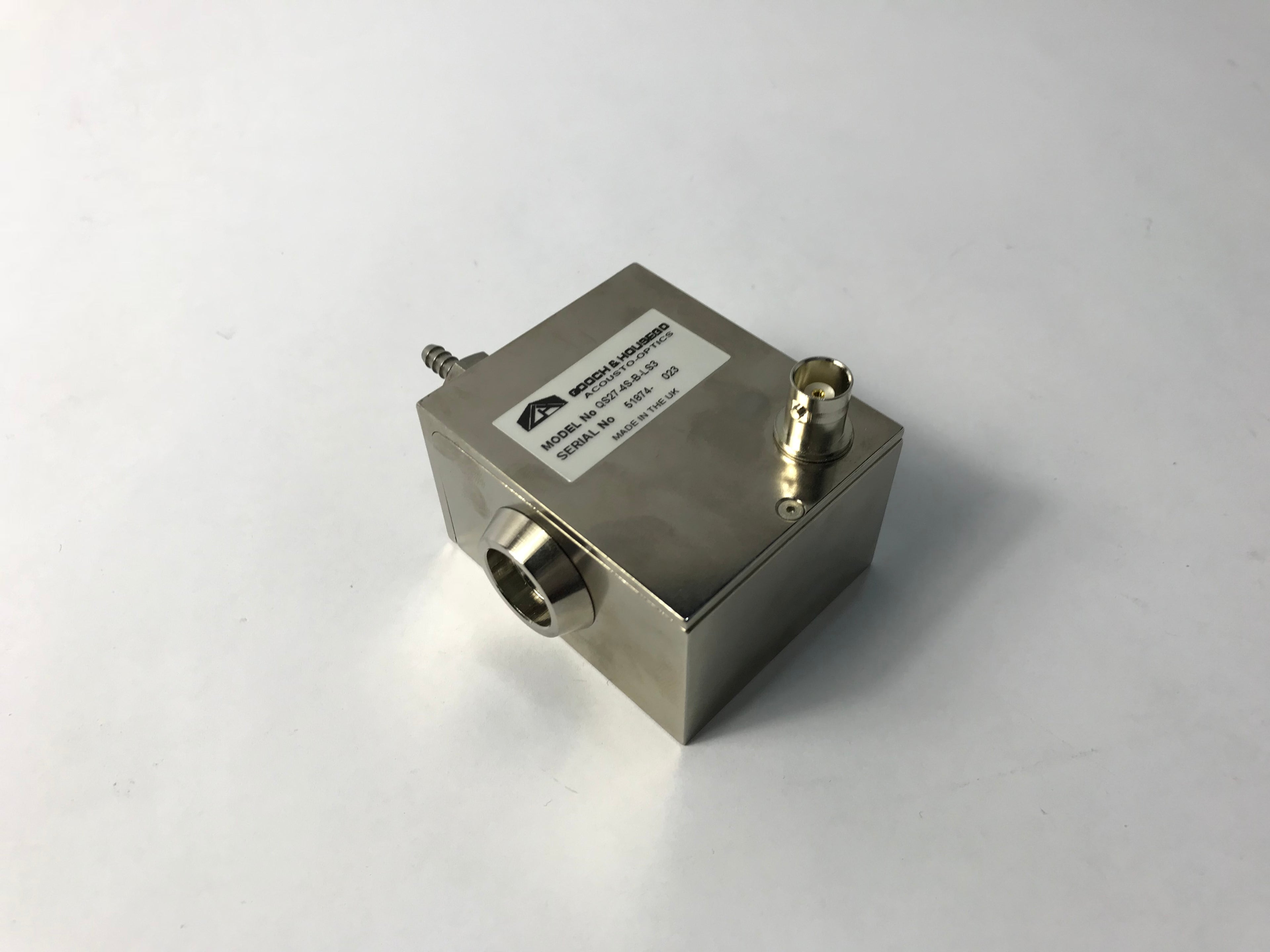 Gooch & Housego QS27-4S-B-LS3 Q-Switch Laser Frequency Pulse Modulator Passage