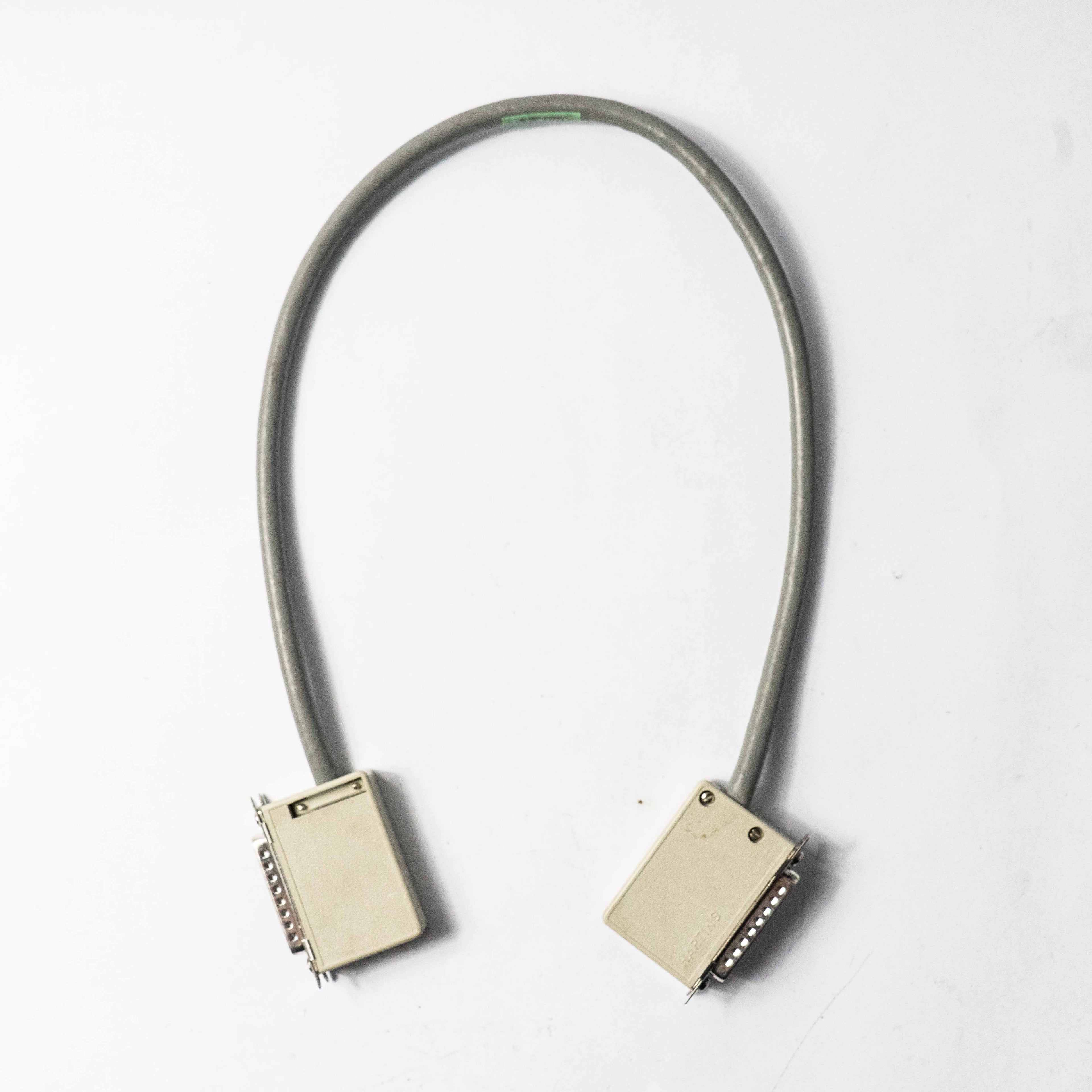 HARTING (Male to Male) 14-Pin Connector 21" inch Data Cable P/N: 2540-0008 REV G01