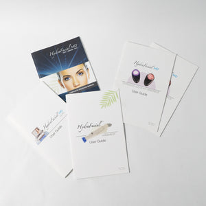 HYDRA FACIAL VARIOUS USER MANUALS - LED Handpiece, Lymphatic Drainage, MD Elite
