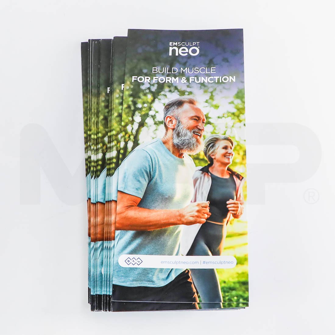 BTL Emsculpt Neo Build Muscle for Form & Function brochures - front cover