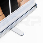 BTL Emsculpt Neo Retractable Marketing Banner stand base close-up