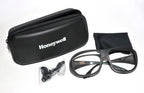 Honeywell Eye Protection Glasses Black Frame CO2 Laser 31-21100 Clear OTG Encore