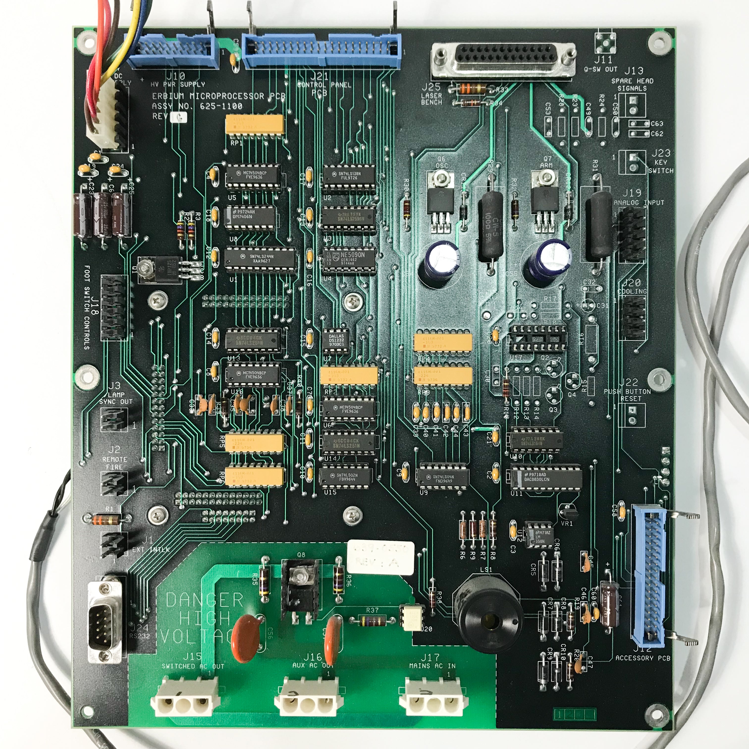 Hoya ConBio CB Continuum Laser MAIN MICROPROCESSOR PCB Board * PARTS * 625-1100