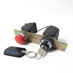 Hoya ConBio CB Erbium Continuum EMERGENCY START SWITCH w KEY ASSEMBLY *PARTS*