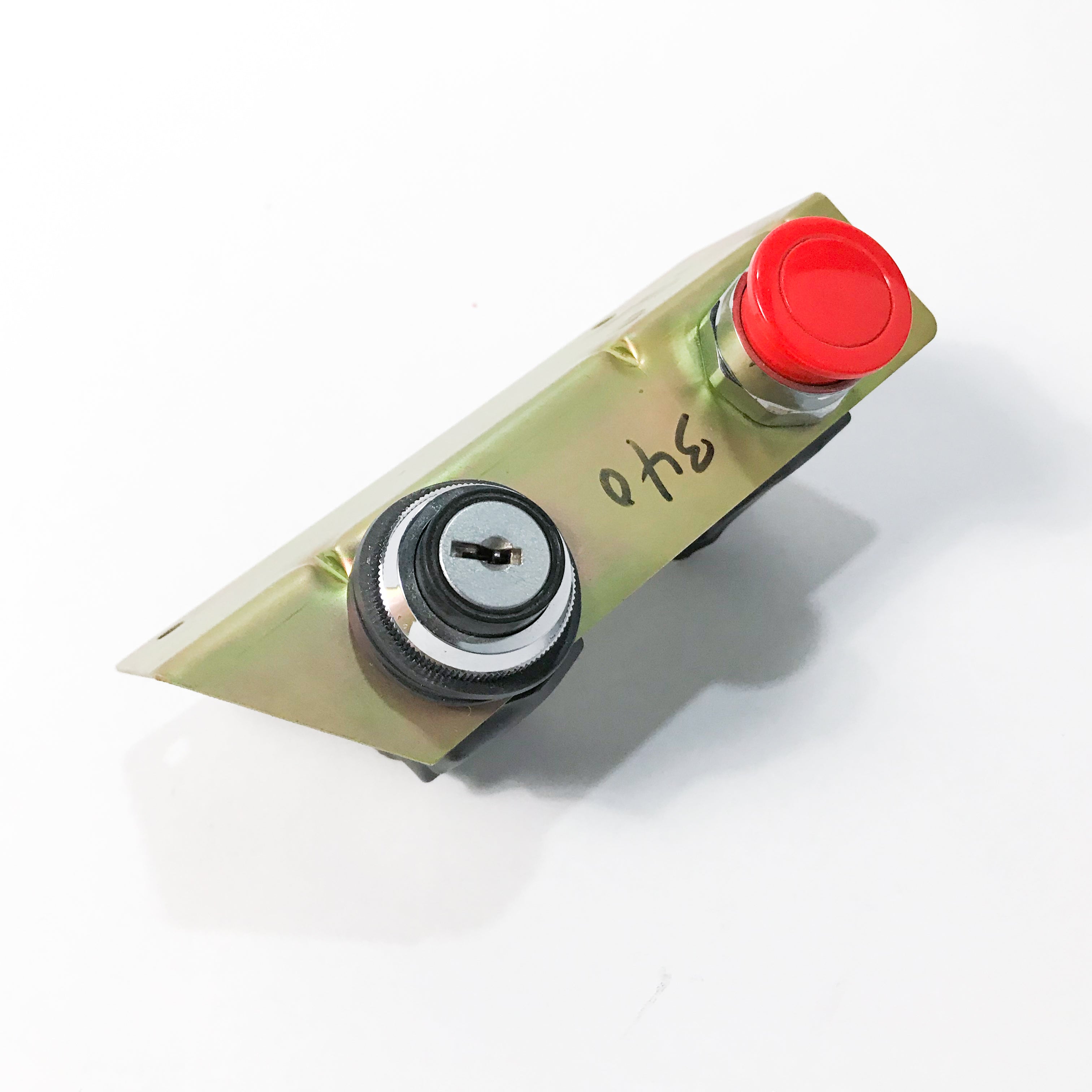 Hoya ConBio CB Erbium Continuum EMERGENCY START SWITCH w KEY ASSEMBLY *PARTS*