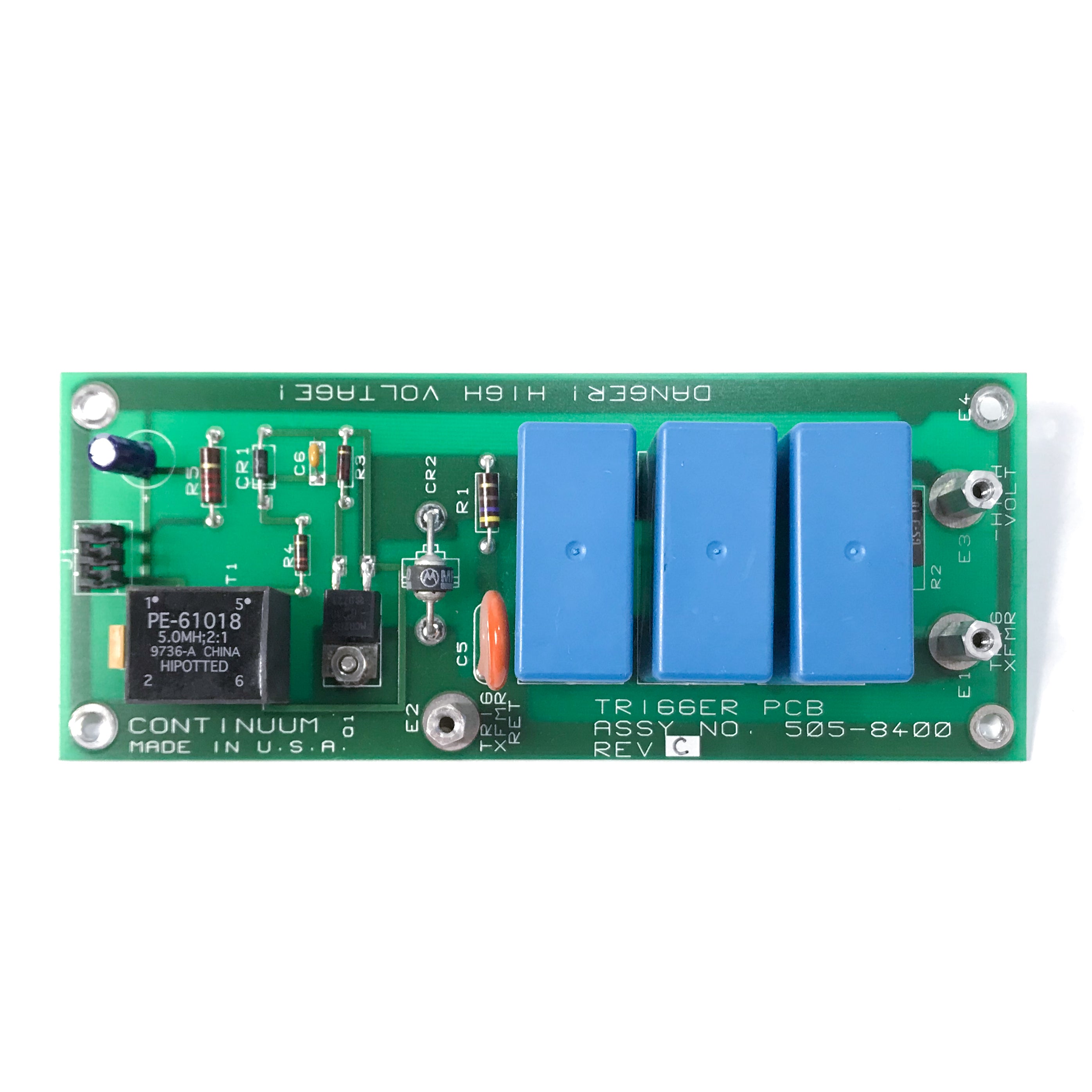 Hoya ConBio CB Erbium YAG Continuum Laser TRIGGER PCB * PARTS AS-IS * 505-8400