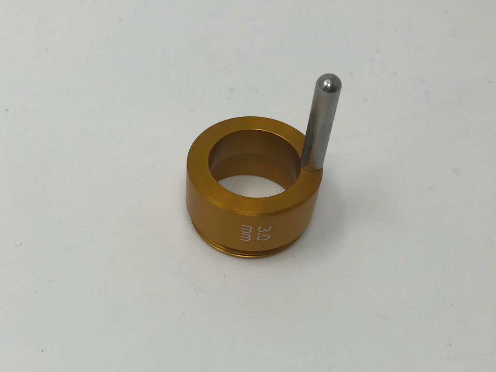Hoya ConBio MultiLite Laser Dye HP Hand Piece Gold Distance Gauge 3 mm Threaded