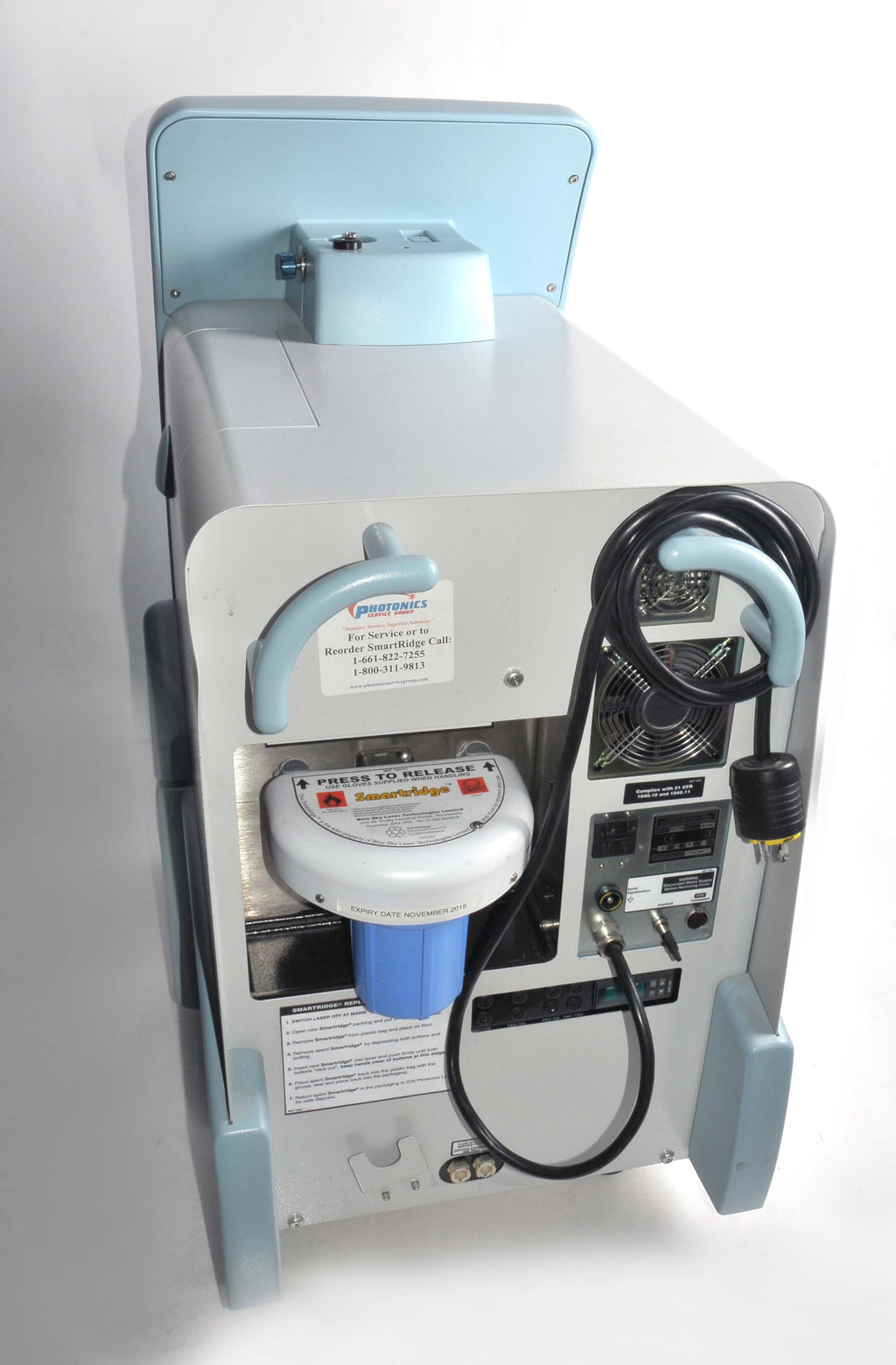 ICN Chromogenex NLite LCR Pulsed Dye 585 Acne Collagen Wrinkles Vascular Laser