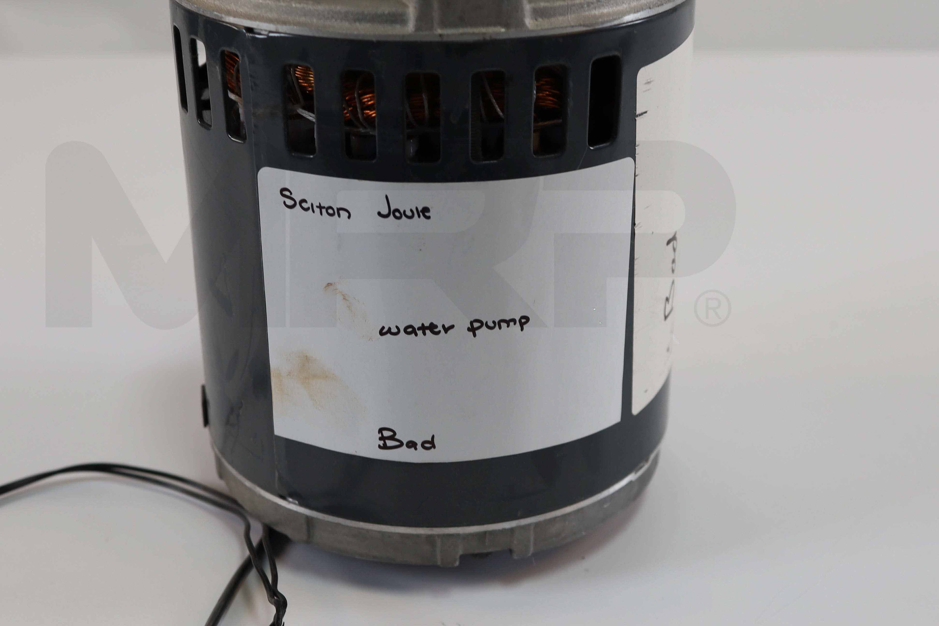 Sciton Joule Profile Laser Electric Motor Water Pump As-Is