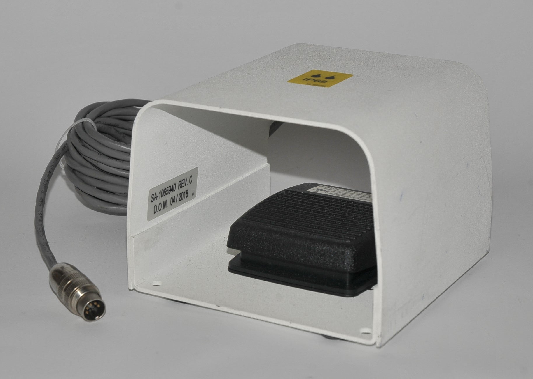 IP68 -5 Pin Laser Foot Switch Pedal SA-1065940 Aquiline 974-SWM - Nice Condition