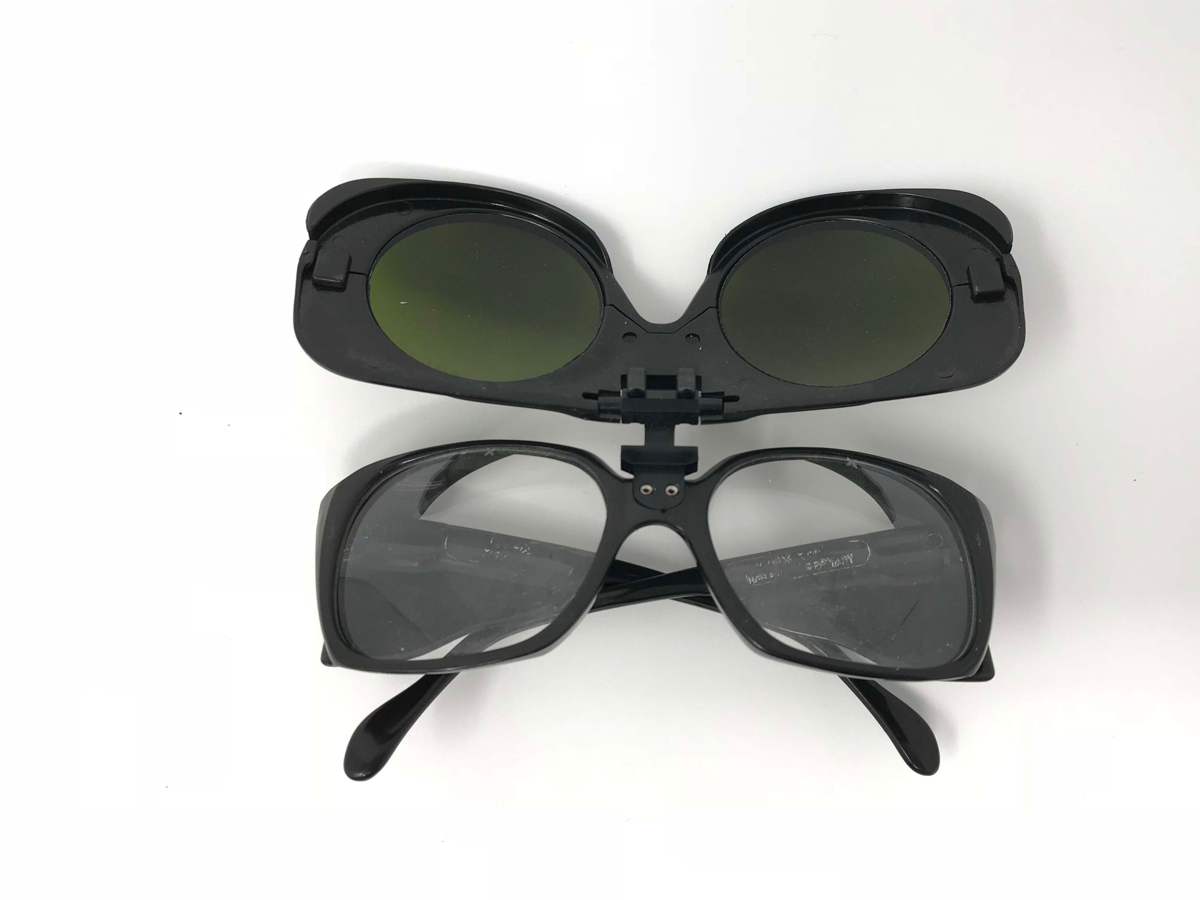 IPL Safety Glasses Uvex Flip Down Toggle Goggles Eye Protection Wear