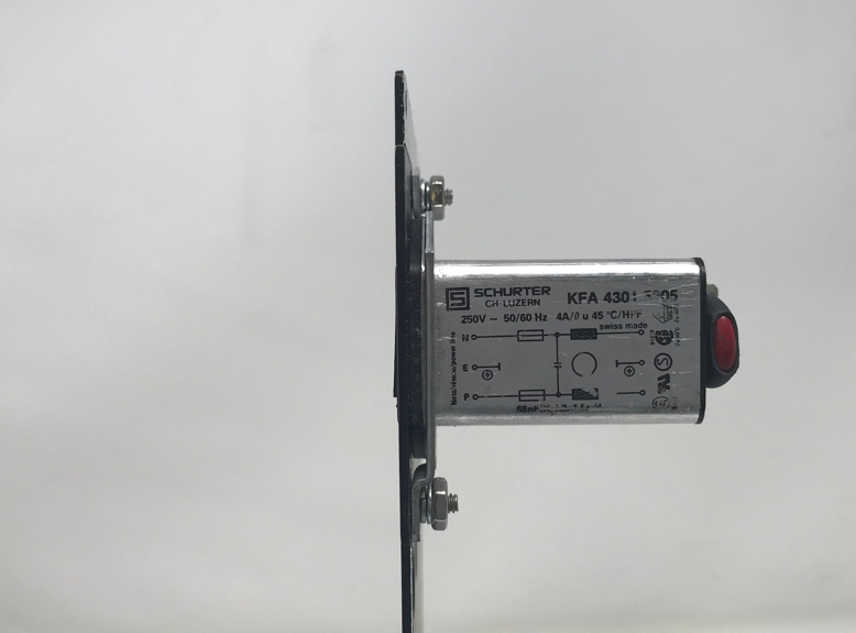 Iridex Diolite 532 Laser Rear PEM Power Entry Input Output Back Warnings Panel