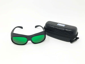 Laser Safety Glasses 630 660 800 1100 nm Red Infrared NdYAG Eye Protection Oval
